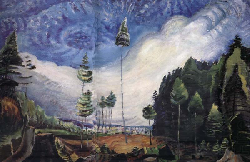 Emily Carr Logger-s Culis oil painting picture